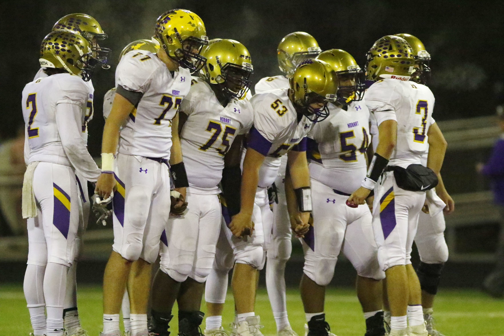 Gallery: 4A football sectional first round: Hobart vs. Morton